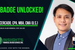 Cercado, Jason B., CPA, MBA, CMA (U.S.)